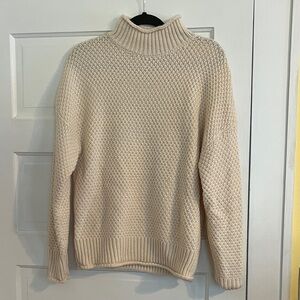 Cozy Cream Turtleneck Sweater